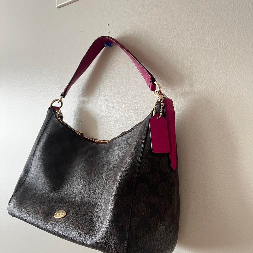 Coach signature east west celeste bag - Picture 3 of 8